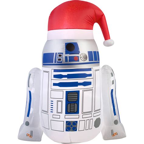 Display this spooky Halloween decoration as a standalone or combine it with other Airblown Inflatables to create a custom scene. . Star wars christmas inflatable